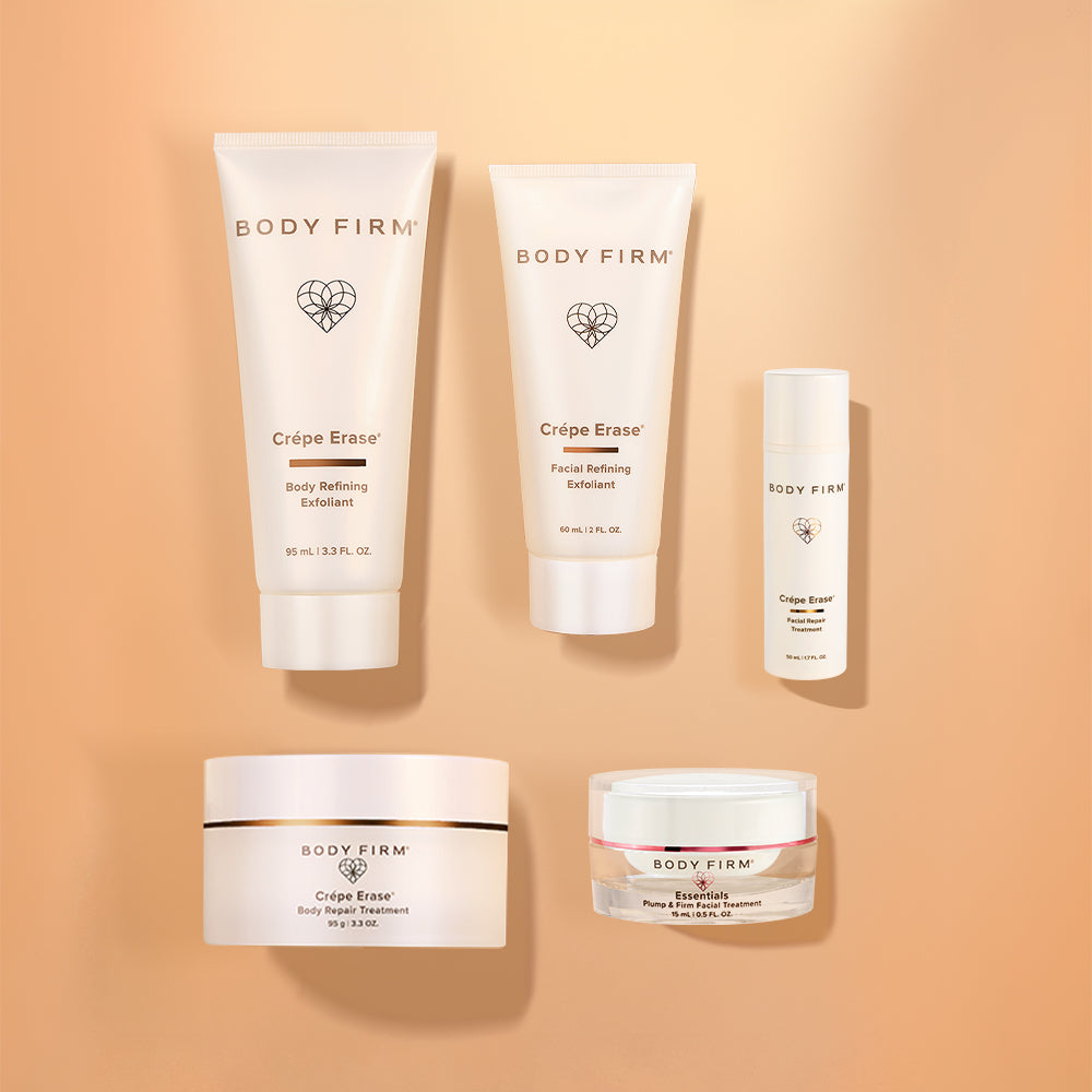 lotions and creams for crepey skin - body care sets for women