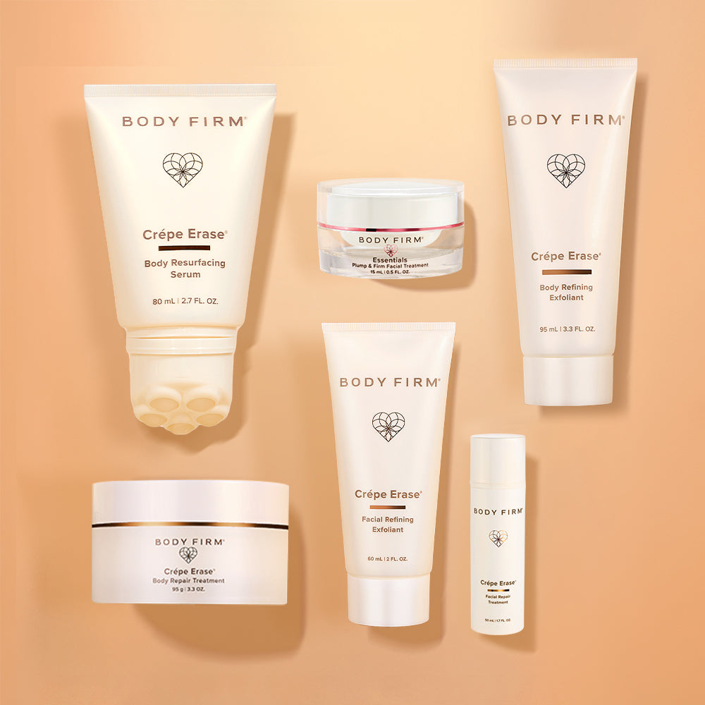 Age-Renewing Body & Face Kit + Body Refining Exfoliant